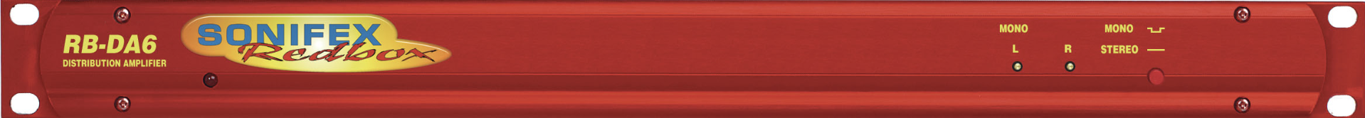  Sonifex RB-DA6 6-полосный стереоусилитель-распределитель