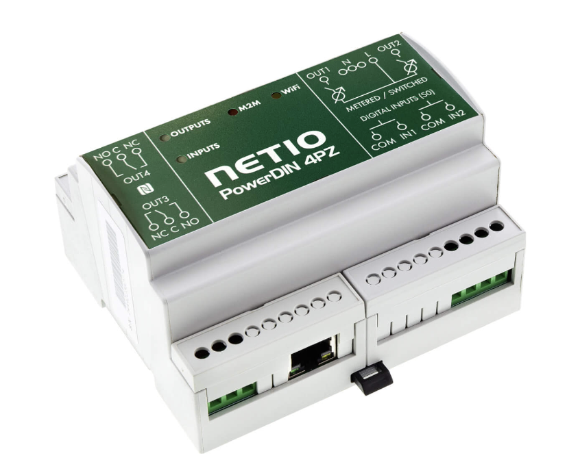 NETIO PowerDIN 4PZ двойной счетчик электроэнергии