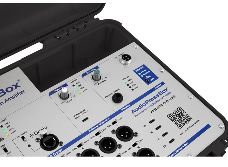  AudioPressBox APB-320 C-D-USB портативный, активный пресс-бокс