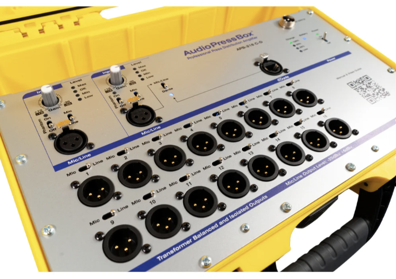 AudioPressBox APB-216 C-D портативный, активный пресс-бокс 