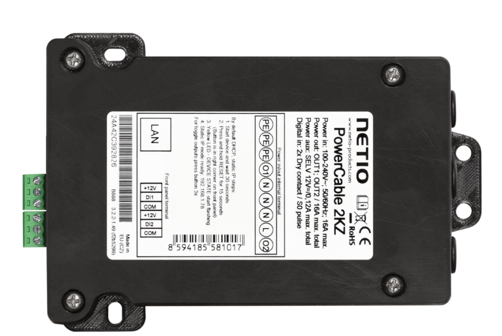 NETIO PowerCable 2KZ силовой кабель