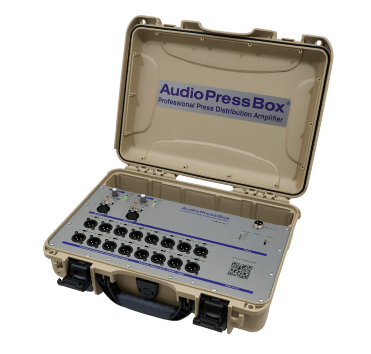 AudioPressBox APB-216 C портативный 1-канальный активный пресс-бокс