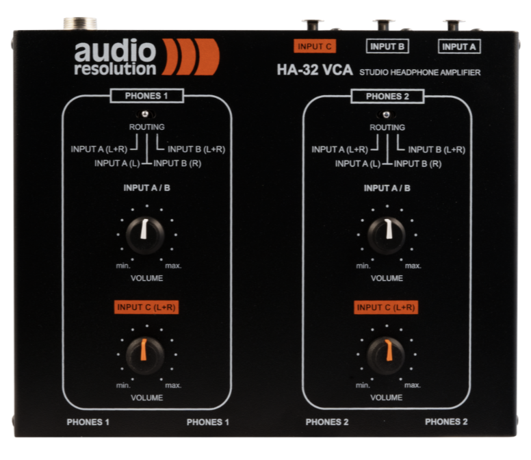 AudioResolution HA-32 VCA портативный, 2-канальный стерео усилитель для наушников