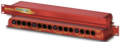 Sonifex RB-AES4X3 Quad 3-контактный разветвитель AES/EBU Разъемы XLR
