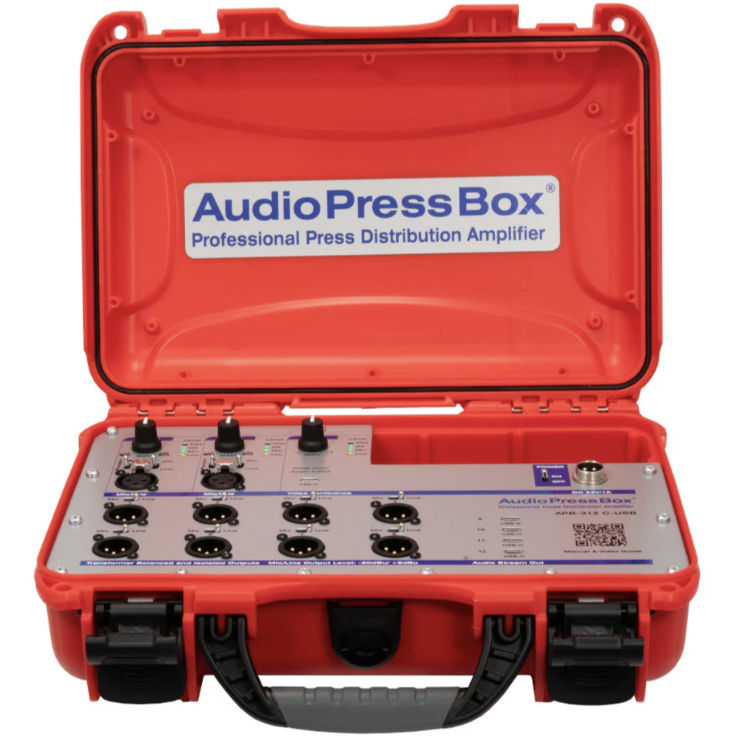  AudioPressBox APB Mini (APB-312 C-USB)  активный распределительный усилитель