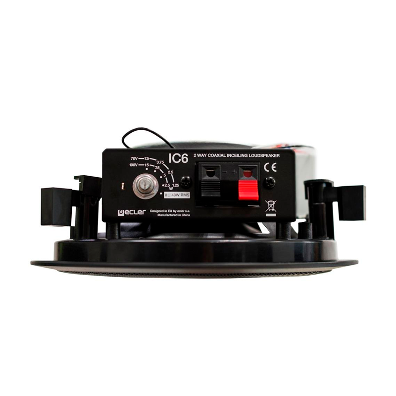 Ecler CIC6BK  встраиваемый потолочный громкоговоритель