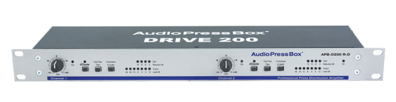 AudioPressBox APB-D200 R-D активный 19-дюймовый аудиораспределитель 