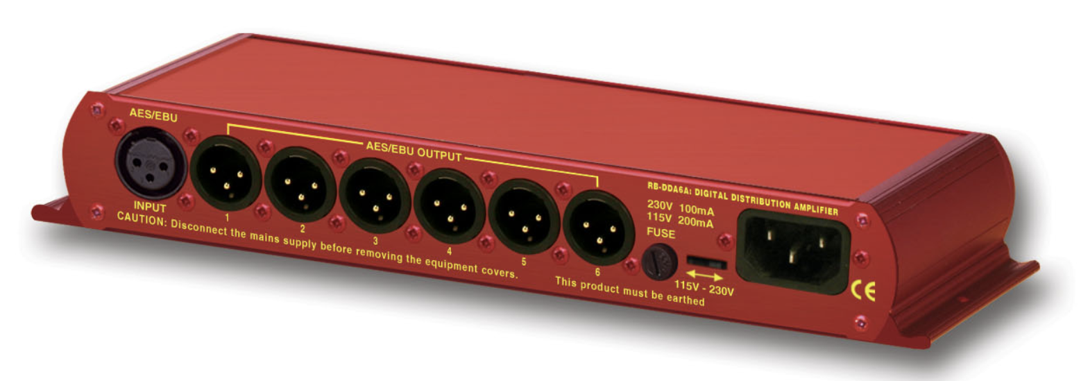 Sonifex RB-DDA6A Цифровой распределительный усилитель AES/EBU