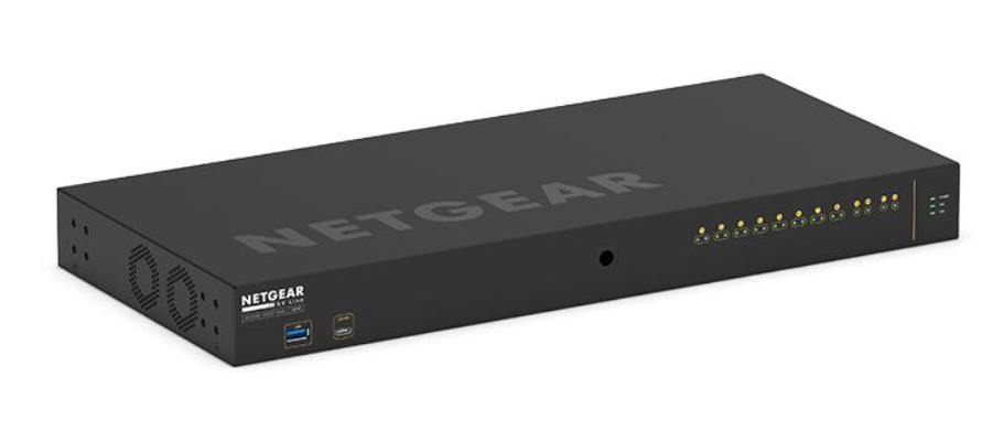 Netgear M4250-10G2F-PoE+ MANAGED SWITCH AV Line 8x1G PoE+ 125 Вт 2x1G и 2xSFP управляемый коммутатор
