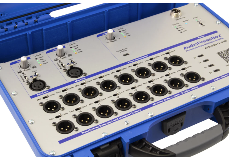 AudioPressBox APB-320 C-USB портативный активный пресс-бокс 