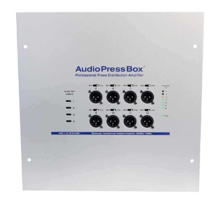 AudioPressBox APB-112 IW-D-USB активный встраиваемый блок 