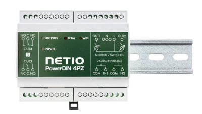 NETIO PowerDIN 4PZ двойной счетчик электроэнергии