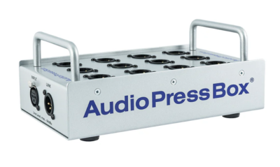 AudioPressBox APB-P112 SB пассивный пресс-бокс, 1 LINE вход, 2 MIC выходов
